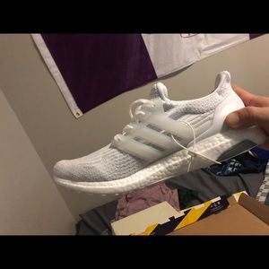 Deadstock adidas ultraboost all white box and tags
